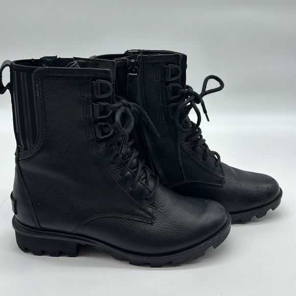 SOREL Phoenix Lace-Up Waterproof Combat Boots size - Picture 13 of 16
